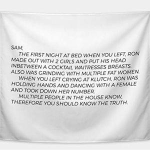 jersey shore “the note” tapestry